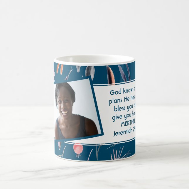 JEREMIAH 29:11 Christian Photo Coffee Mug (Center)