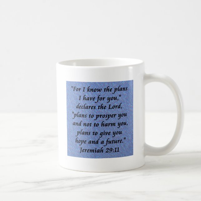jeremiah 29-11 coffee mug (Right)