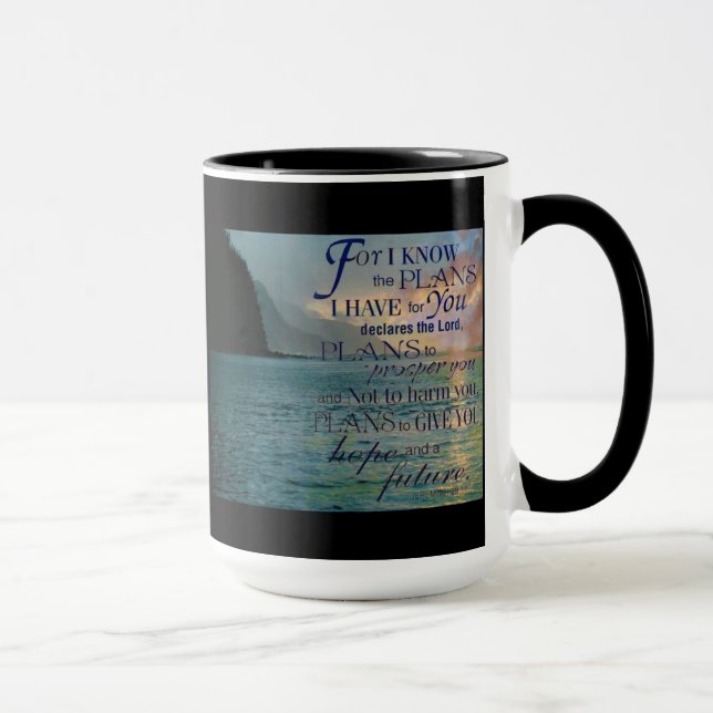 Jeremiah 29:11 Coffee Mug (Right)