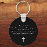 Jeremiah 29:11 Custom Christian Gift Keychain<br><div class="desc">For I know the plans I have for you, ” declares the LORD, “plans to prosper you and not to harm you, plans to give you hope and a future…Jeremiah 29:11 This is a custom product with a great Bible verse to share your faith. You can use the background given...</div>