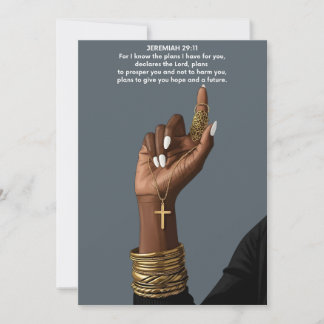 Jeremiah 29:11 Faith Art Instant Download Digital Holiday Card