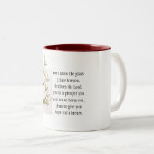 Jeremiah 29:11 For I know the plans I have for you Two-Tone Coffee Mug (Front Right)