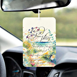 Jeremiah 29:11 God has a plan Air Freshener