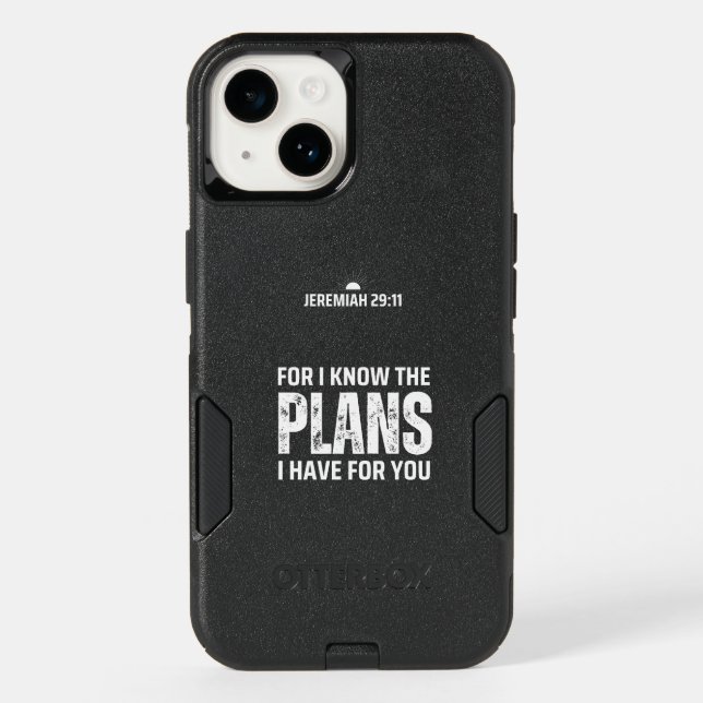 Jeremiah 29:11 - Hope and Future iPhone Case (Back)