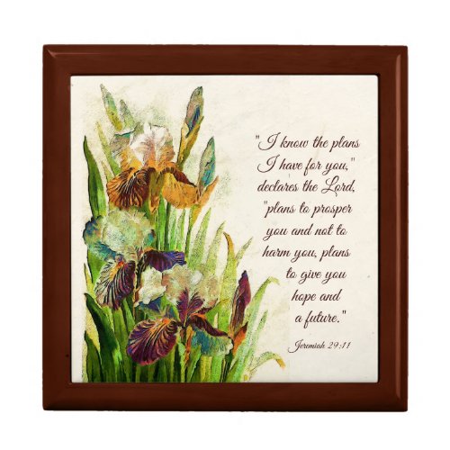 Jeremiah 2911 I know the plans I have for you Gift Box