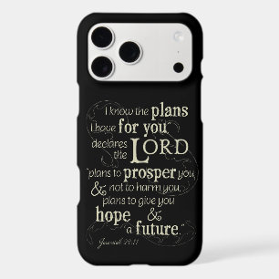 Jeremiah 29:11 I know the plans I have for you... iPhone 17 Pro Max Case