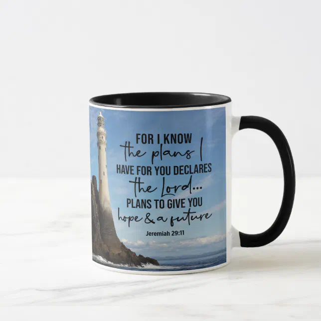 Jeremiah 29:11 I know the plans I have for you Mug | Zazzle