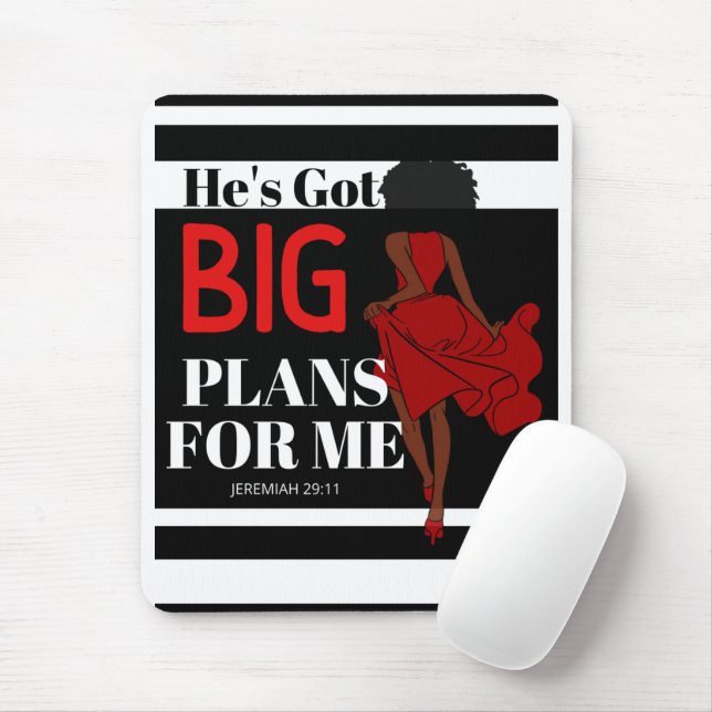 Jeremiah 29:11 Mousepad (With Mouse)