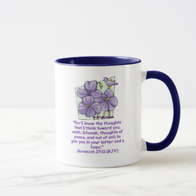 Jeremiah 29:11 mug (Right)