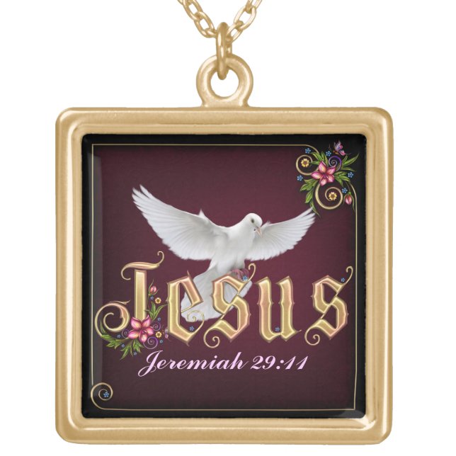 Jeremiah 29:11 Necklace (Front)