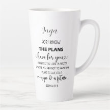 Jeremiah 29:11 Script Style Bible Verse With Name