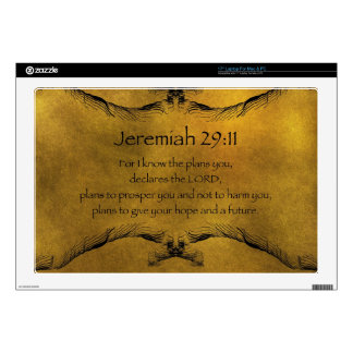 Jeremiah 29:11 skin for laptop