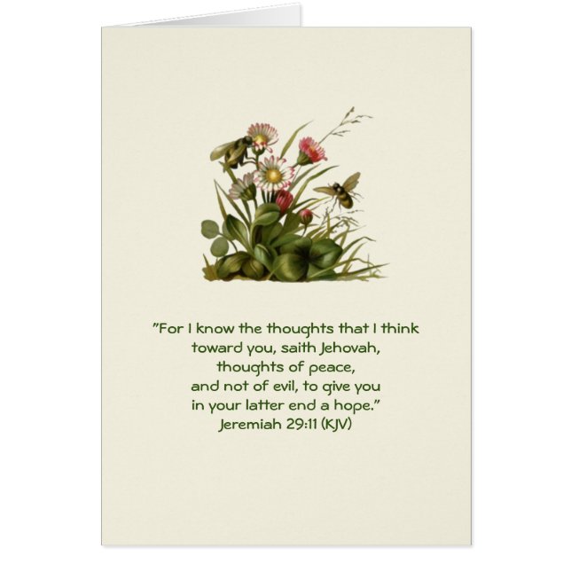 Jeremiah 29:11 Vic Cards (Front)