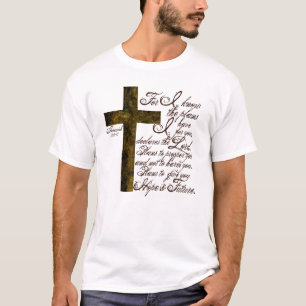 Jeremiah 29:12 I know the plans men's t-shirt