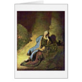 Jeremiah Lamenting By Rembrandt Van Rijn (Front)