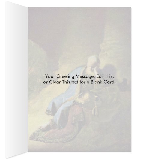 Jeremiah Lamenting By Rembrandt Van Rijn (Inside (Right))