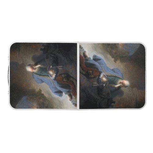 Jeremiah Lamenting on Fall of Jerusalem Rembrandt Beer Pong Table