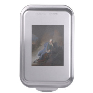 Jeremiah Lamenting on Fall of Jerusalem, Rembrandt Cake Pan