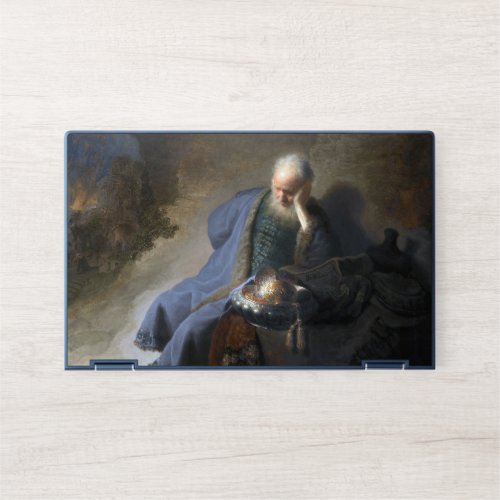 Jeremiah Lamenting on Fall of Jerusalem Rembrandt HP Laptop Skin