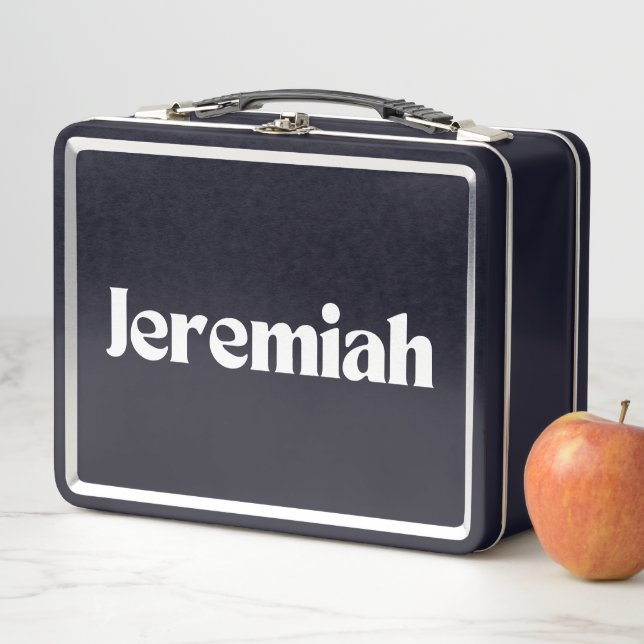 Jeremiah Metal Lunch Box (In Situ)