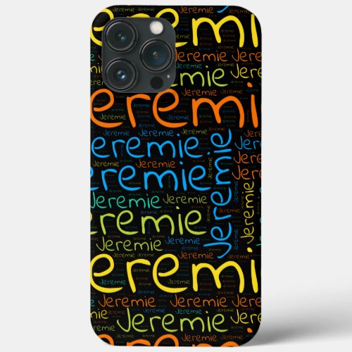 Jeremie iPhone 13 Pro Max Case