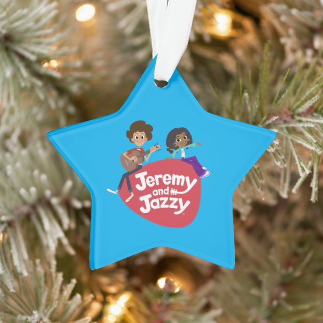 Jeremy and Jazzy Button Ornament (Tree)