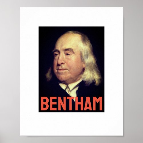 Jeremy Bentham Poster