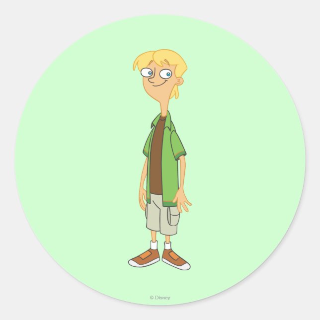 Jeremy Classic Round Sticker (Front)