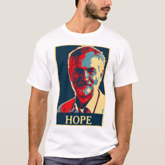 jeremy corbyn hope tshirt Add Your Text