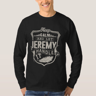 Jeremy First Name Shirt Jeremy Name Birthday