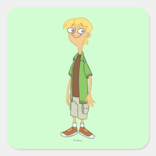 Jeremy Square Sticker