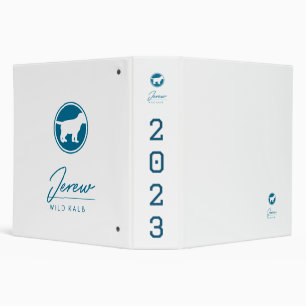 JEREW BLINDERS 3 RING BINDER