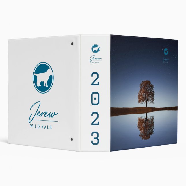 JEREW BLINDERS 3 RING BINDER (Background)
