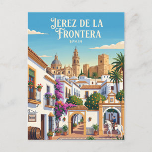 Jerez de la Frontera, Spain Postcard