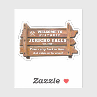 Jericho Falls Sticker