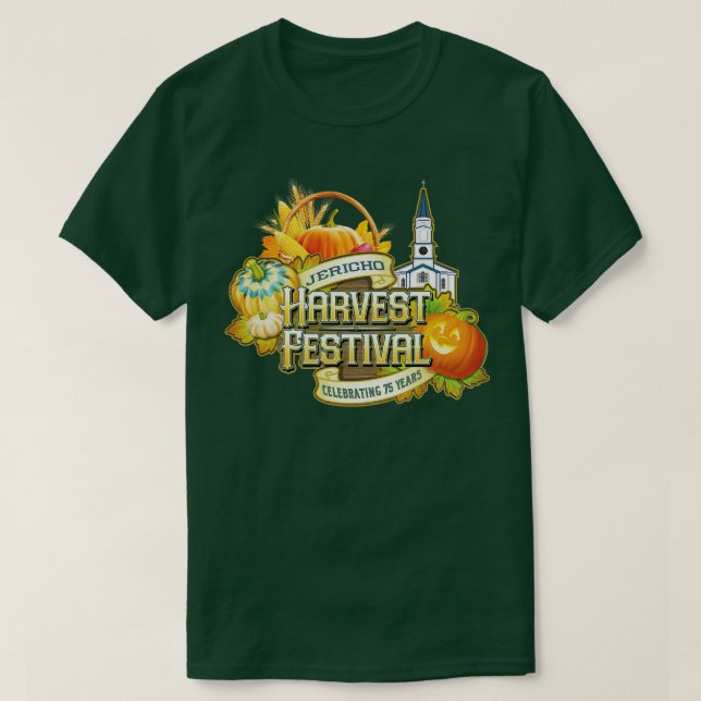 Jericho Harvest Festival T-Shirt (Design Front)