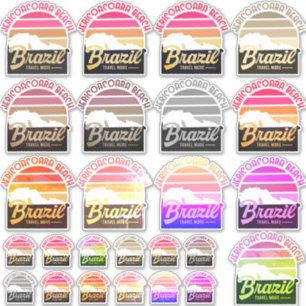 Jericoacoara Beach Brazil  Sticker