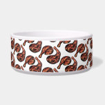 Jerk Chicken Caribbean West Indian Jamaican Food Bowl<br><div class="desc">Illustration features two legs of spicy jerk chicken. Ideal for your favorite foodie or fan of Jamaican, West Indian, and Caribbean cuisine. This design is also available on other products. Lots of additional food themed illustrations are also available from this shop. Don't see what you're looking for? Contact Rebecca to...</div>