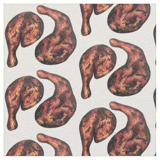 Jerk Chicken Caribbean West Indian Jamaican Food Fabric