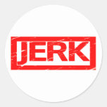 Jerk Stamp Classic Round Sticker
