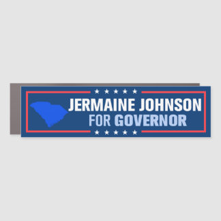 Jermaine Johnson for South Carolina Governor Car Magnet