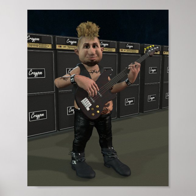 Jerome "Boom" Bloom from the Pnksters Poster (Front)