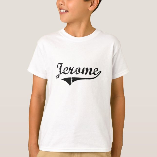 Jerome Classic Style Name T-Shirt (Front)