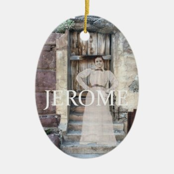 Jerome Ghost Ceramic Ornament by efhenneke at Zazzle