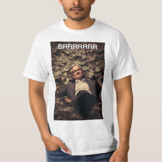 Jerome Powell: Brrrrr - Wall Street Bets Artwork T-Shirt
