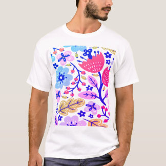 Jerry and flower T-shirt design