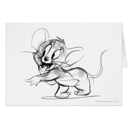 Jerry Bashful Sketch Cards (Front Horizontal)