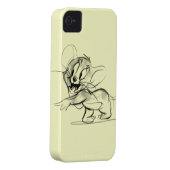 Jerry Bashful Sketch Case-Mate iPhone Case (Back/Right)