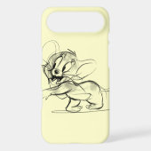 Jerry Bashful Sketch Case-Mate iPhone Case (Back)