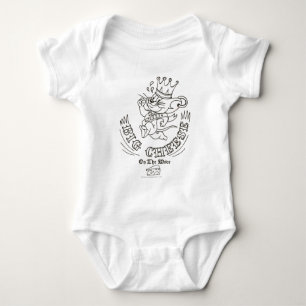 Jerry Big Cheese On The Moon 1 Baby Bodysuit